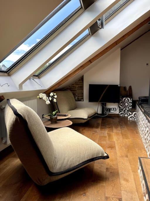Loft A Pont-Aven, Vue Panoramique Sur L'Aven Apartment Exterior photo